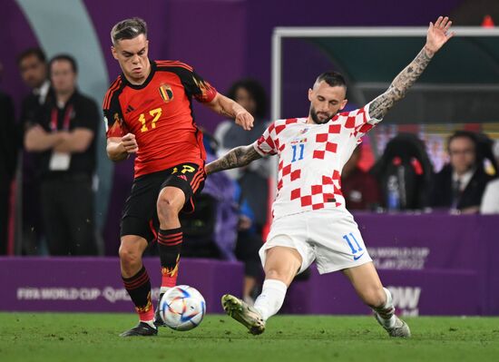 Russia Soccer World Cup Croatia - Belgium