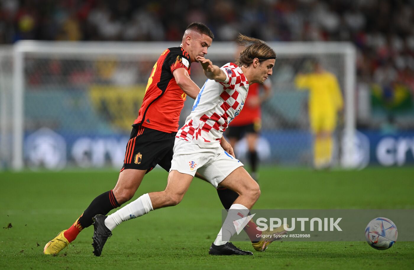 Russia Soccer World Cup Croatia - Belgium