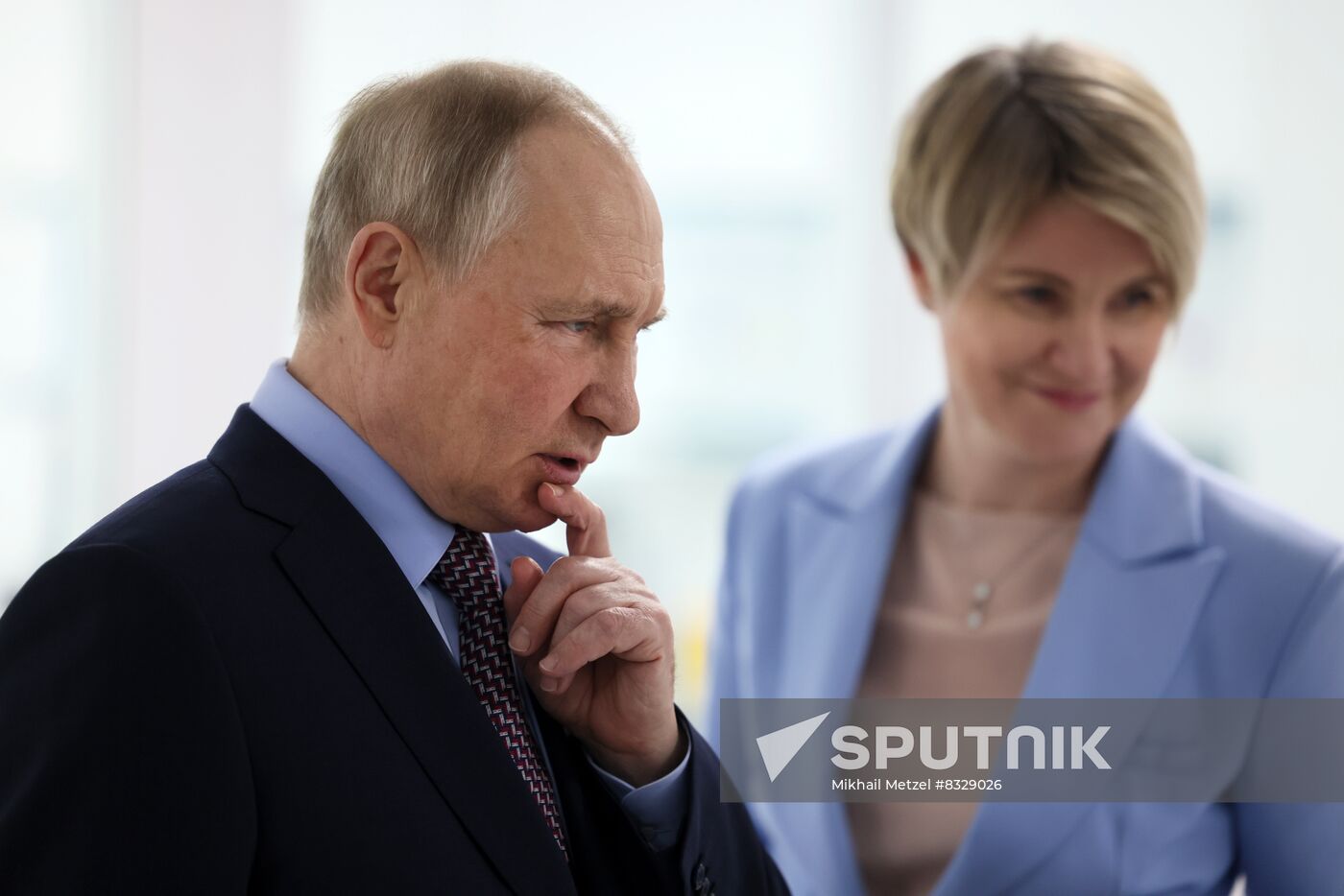 Russian President Vladimir Putin attends Young Scientists Congress