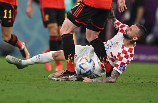 Russia Soccer World Cup Croatia - Belgium