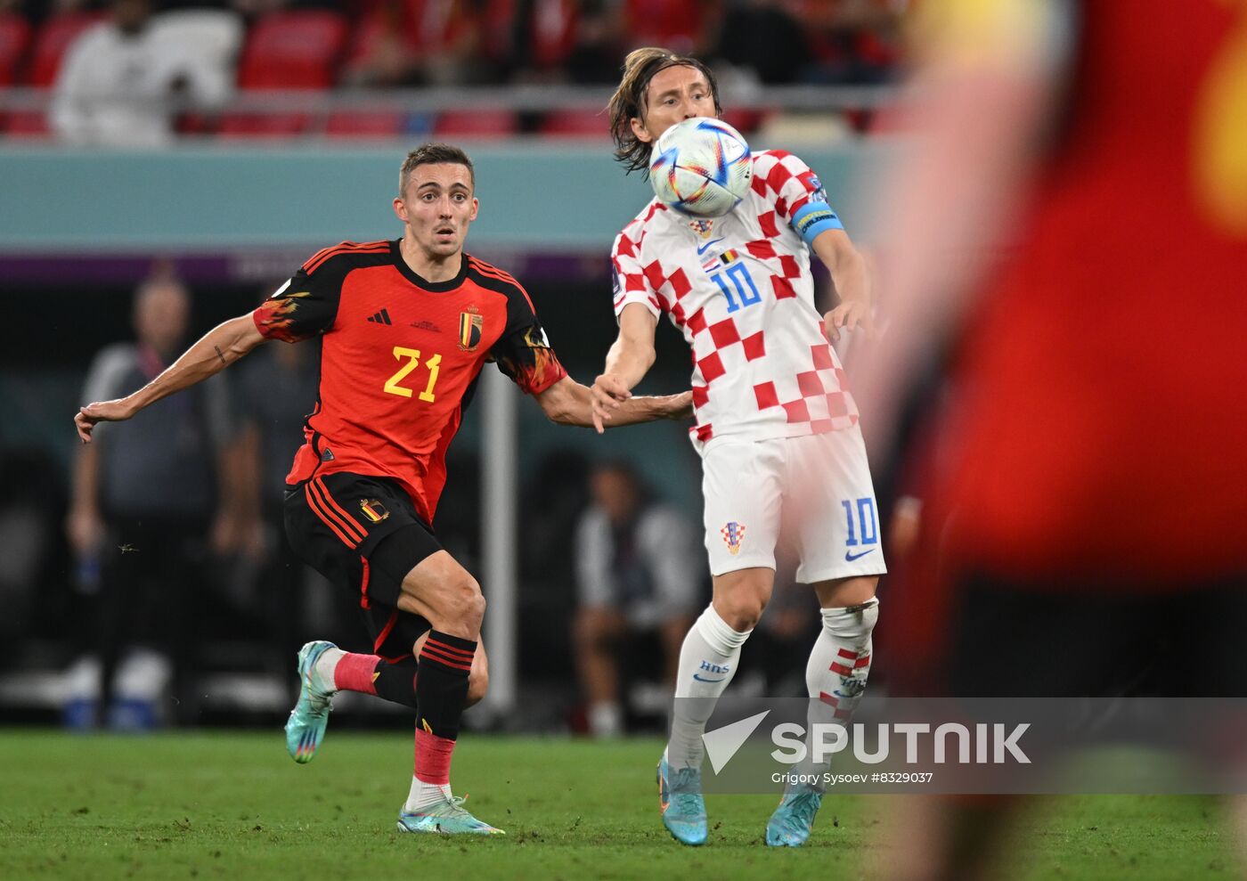 Russia Soccer World Cup Croatia - Belgium