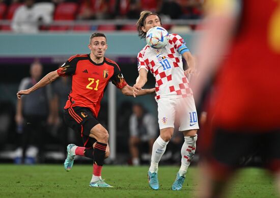 Russia Soccer World Cup Croatia - Belgium