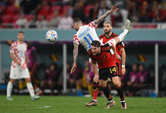 Russia Soccer World Cup Croatia - Belgium