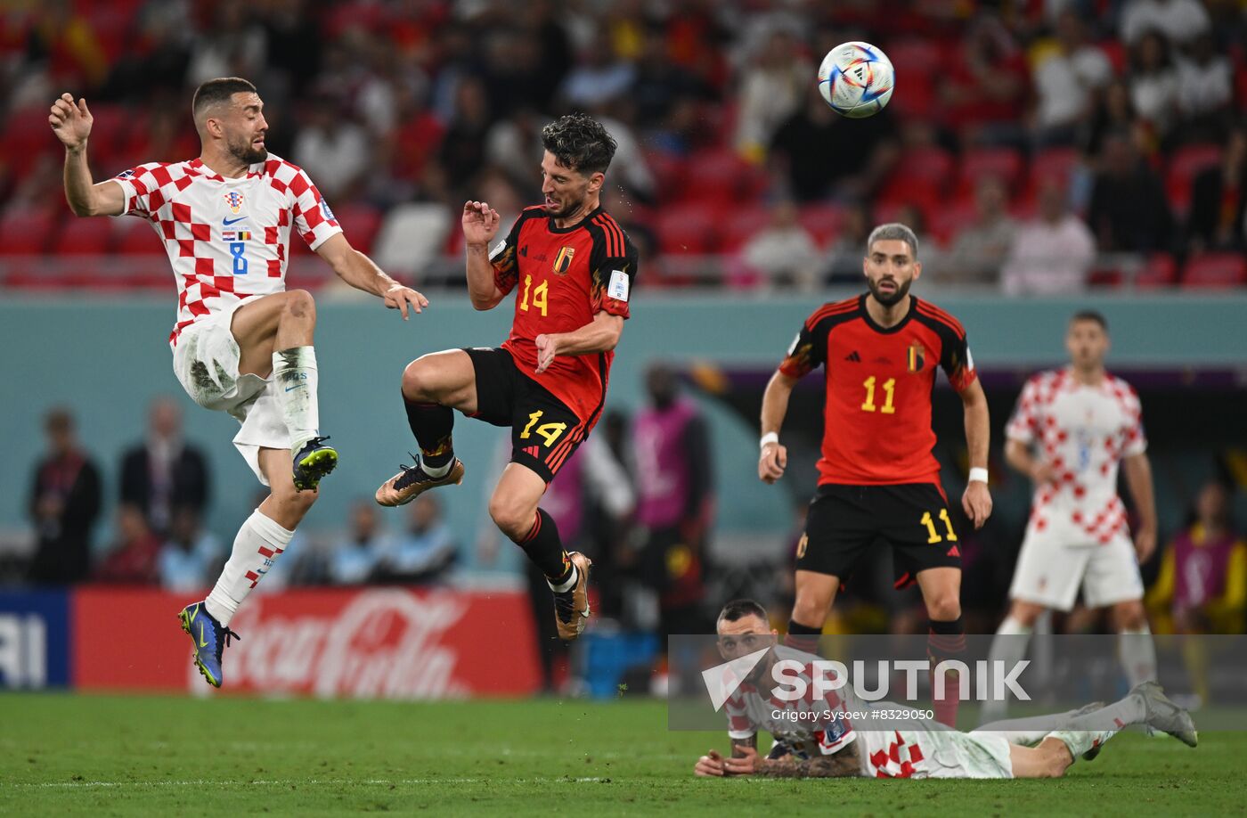 Russia Soccer World Cup Croatia - Belgium