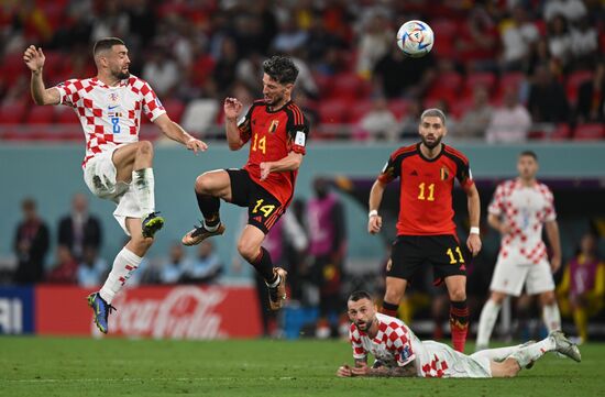 Russia Soccer World Cup Croatia - Belgium