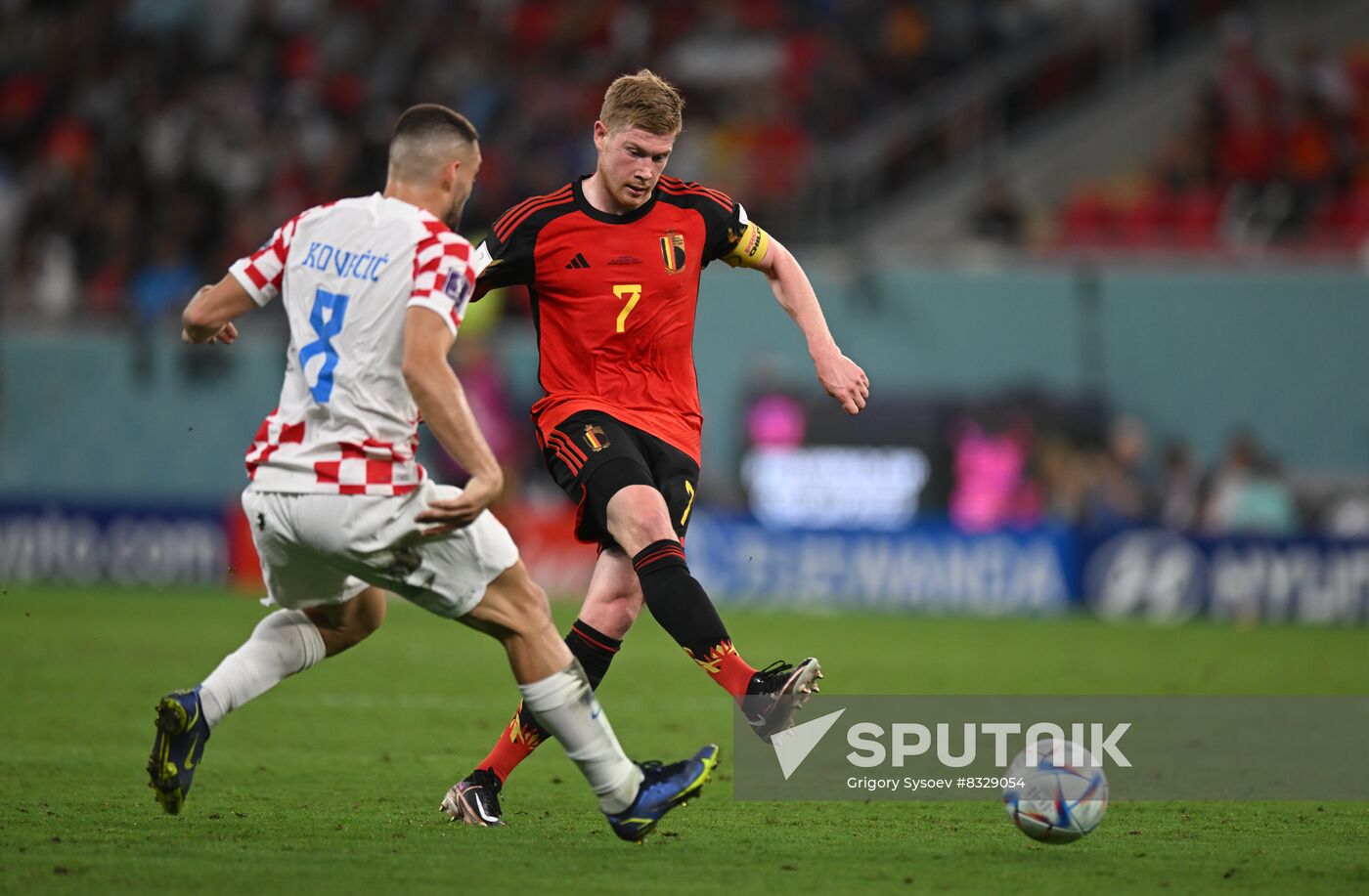Russia Soccer World Cup Croatia - Belgium