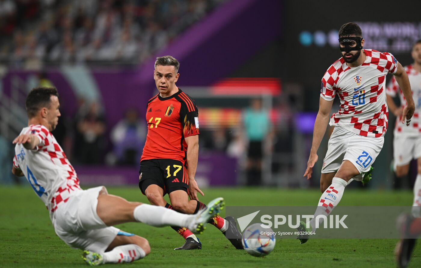 Russia Soccer World Cup Croatia - Belgium