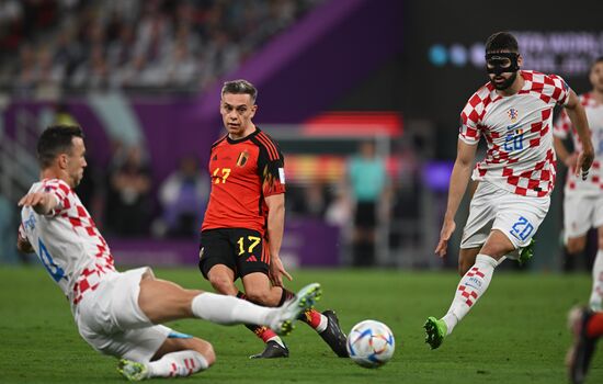 Russia Soccer World Cup Croatia - Belgium