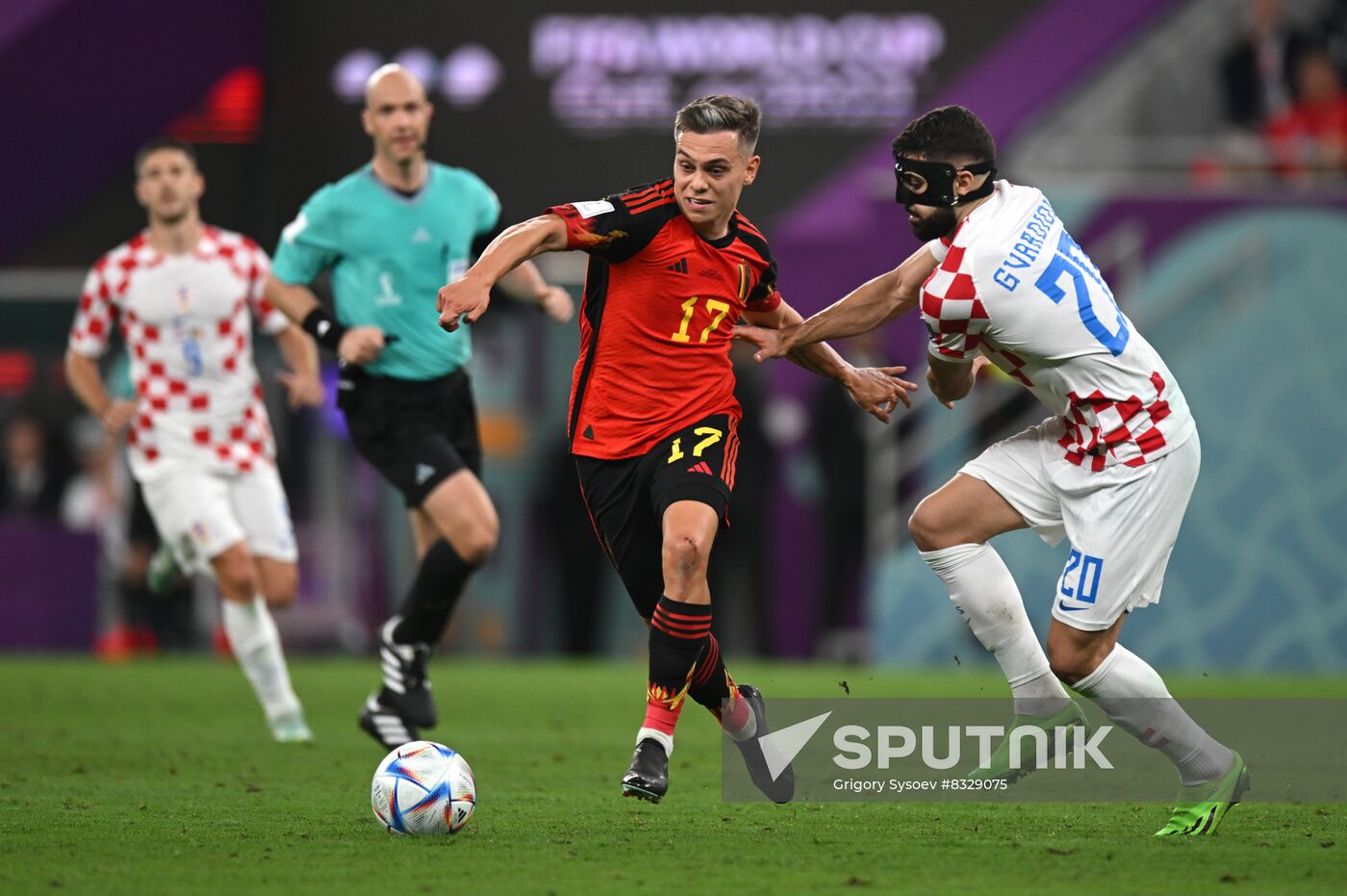 Russia Soccer World Cup Croatia - Belgium