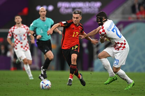 Russia Soccer World Cup Croatia - Belgium