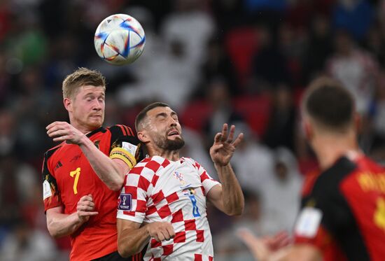 Russia Soccer World Cup Croatia - Belgium