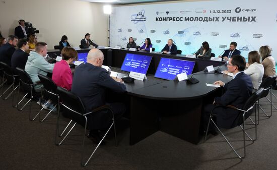 Russia Putin Young Scientists Congress