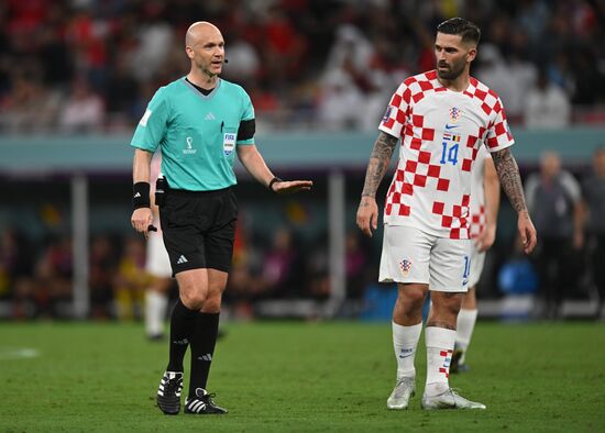 Russia Soccer World Cup Croatia - Belgium