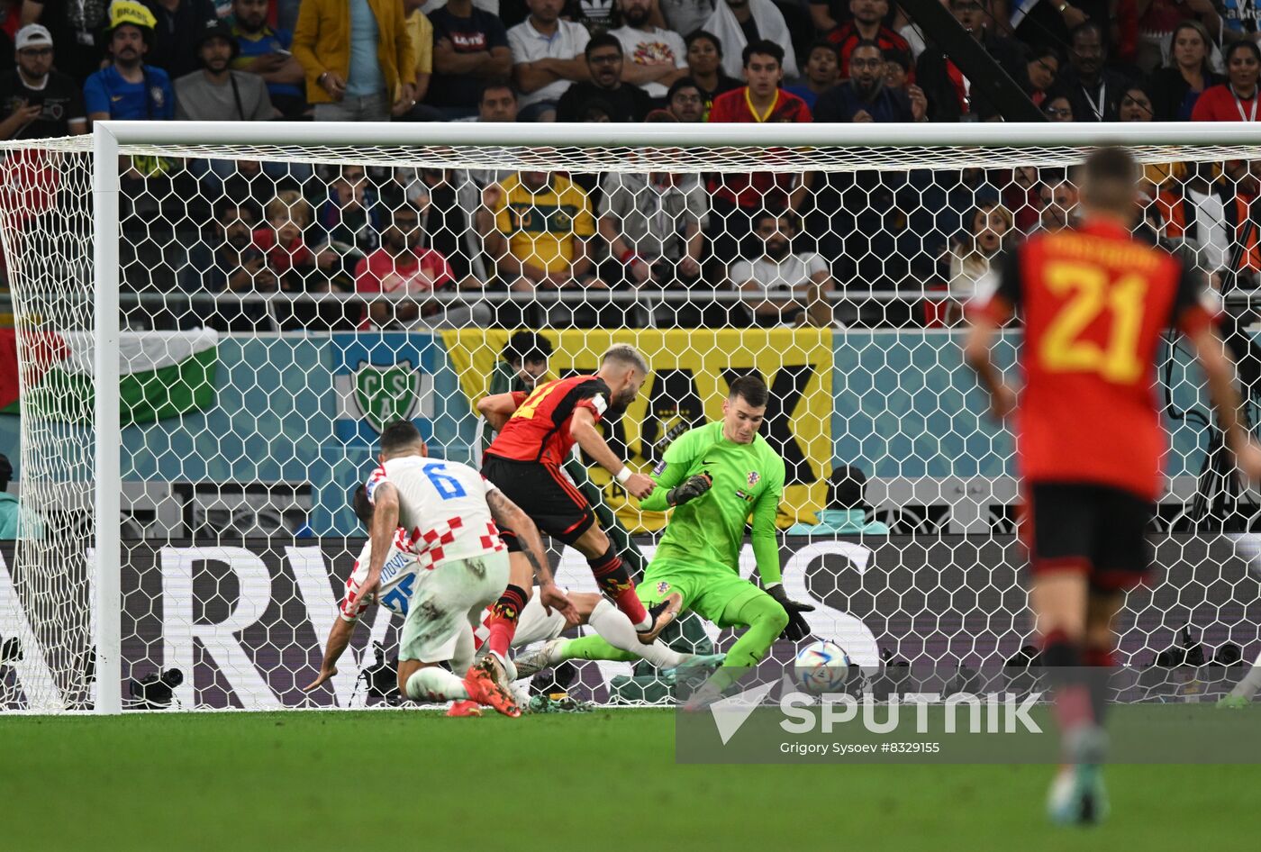 Russia Soccer World Cup Croatia - Belgium