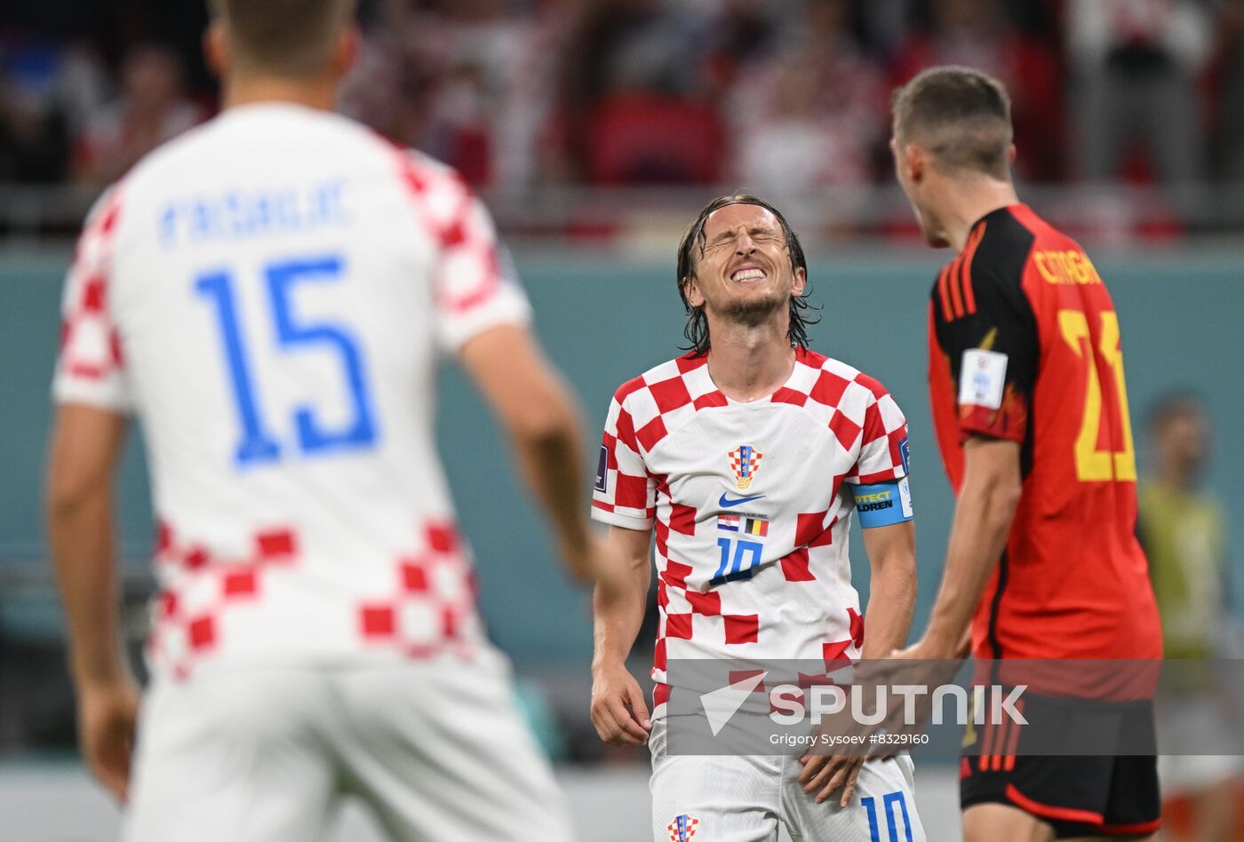Russia Soccer World Cup Croatia - Belgium