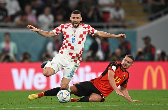 Russia Soccer World Cup Croatia - Belgium