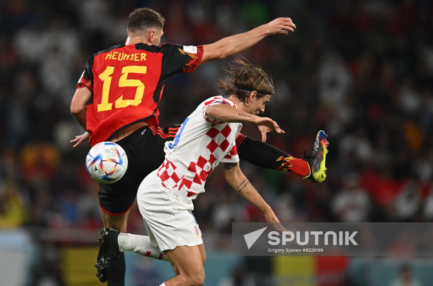 Russia Soccer World Cup Croatia - Belgium
