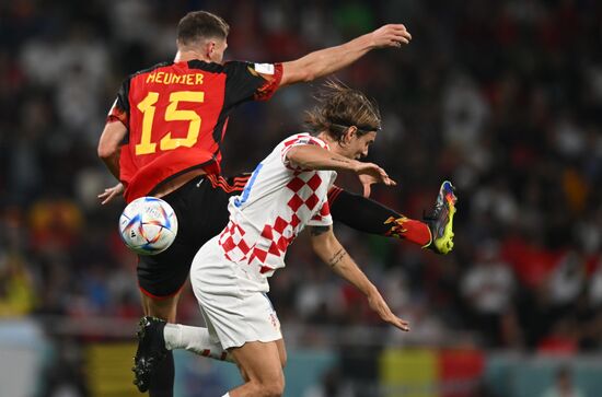 Russia Soccer World Cup Croatia - Belgium