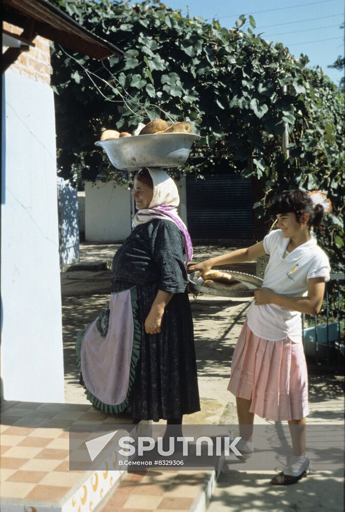 Shaglaser village of Talysh ethnic group in Azerbaijan