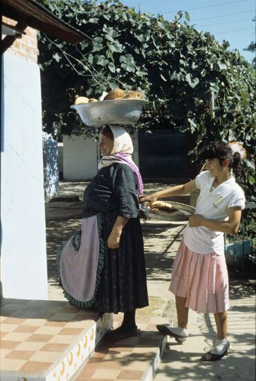 Shaglaser village of Talysh ethnic group in Azerbaijan