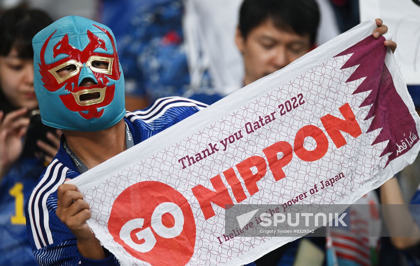 Qatar Soccer World Cup Japan - Spain