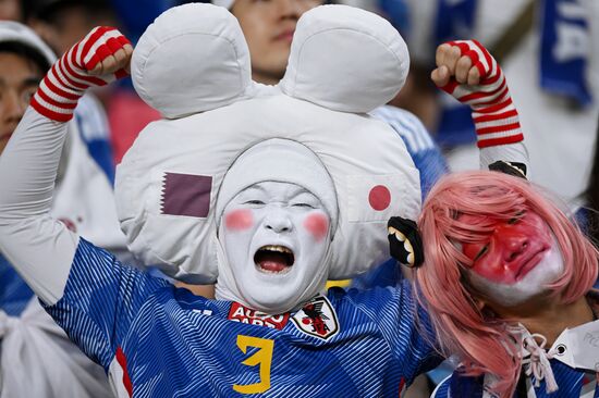 Qatar Soccer World Cup Japan - Spain