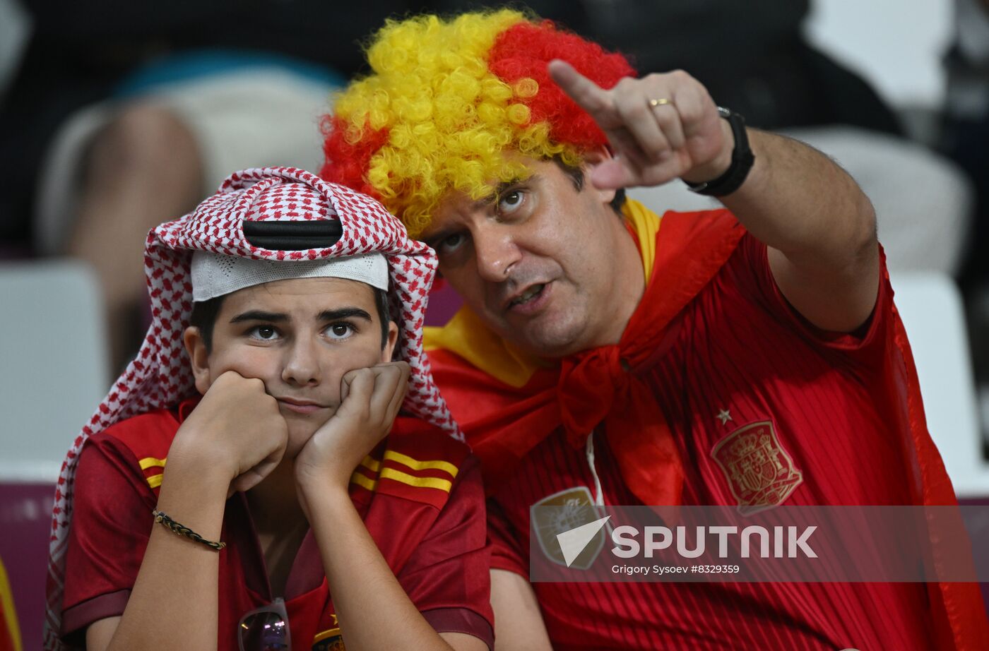 Qatar Soccer World Cup Japan - Spain