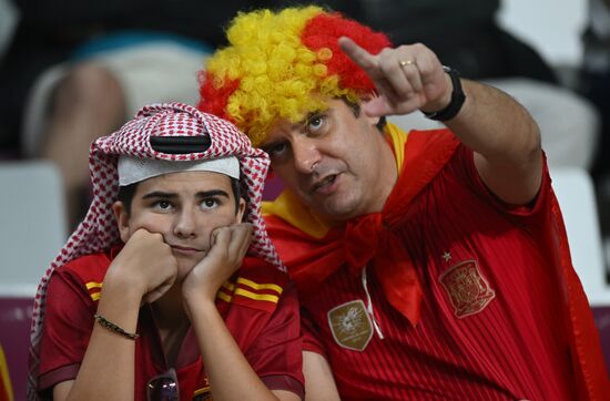 Qatar Soccer World Cup Japan - Spain