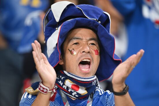 Qatar Soccer World Cup Japan - Spain