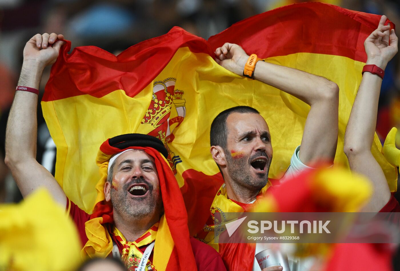 Qatar Soccer World Cup Japan - Spain