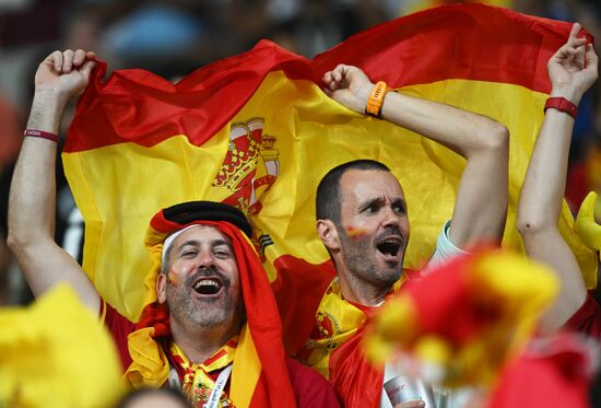 Qatar Soccer World Cup Japan - Spain