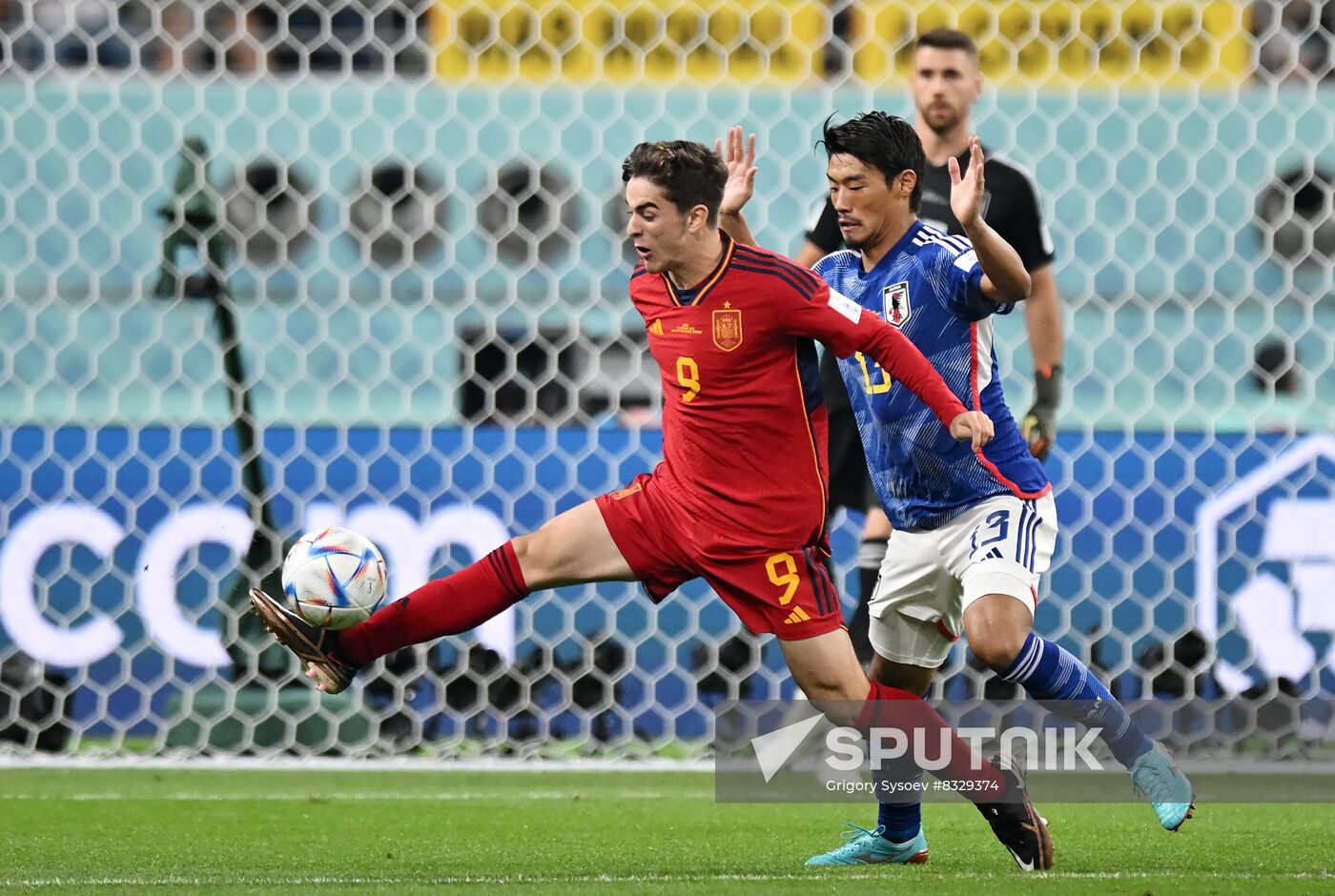 Qatar Soccer World Cup Japan - Spain