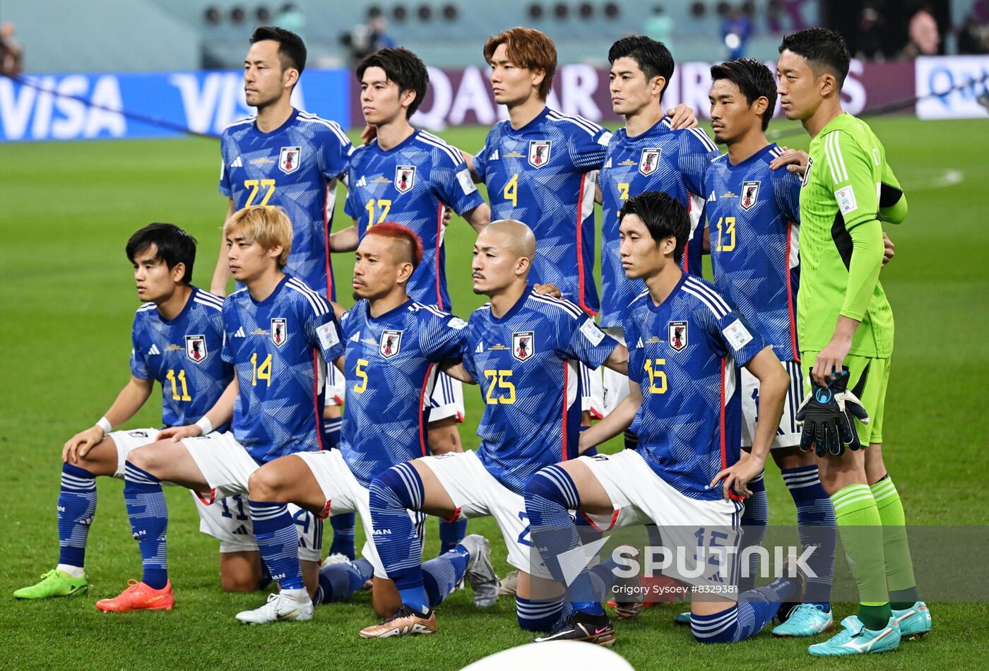 Qatar Soccer World Cup Japan - Spain