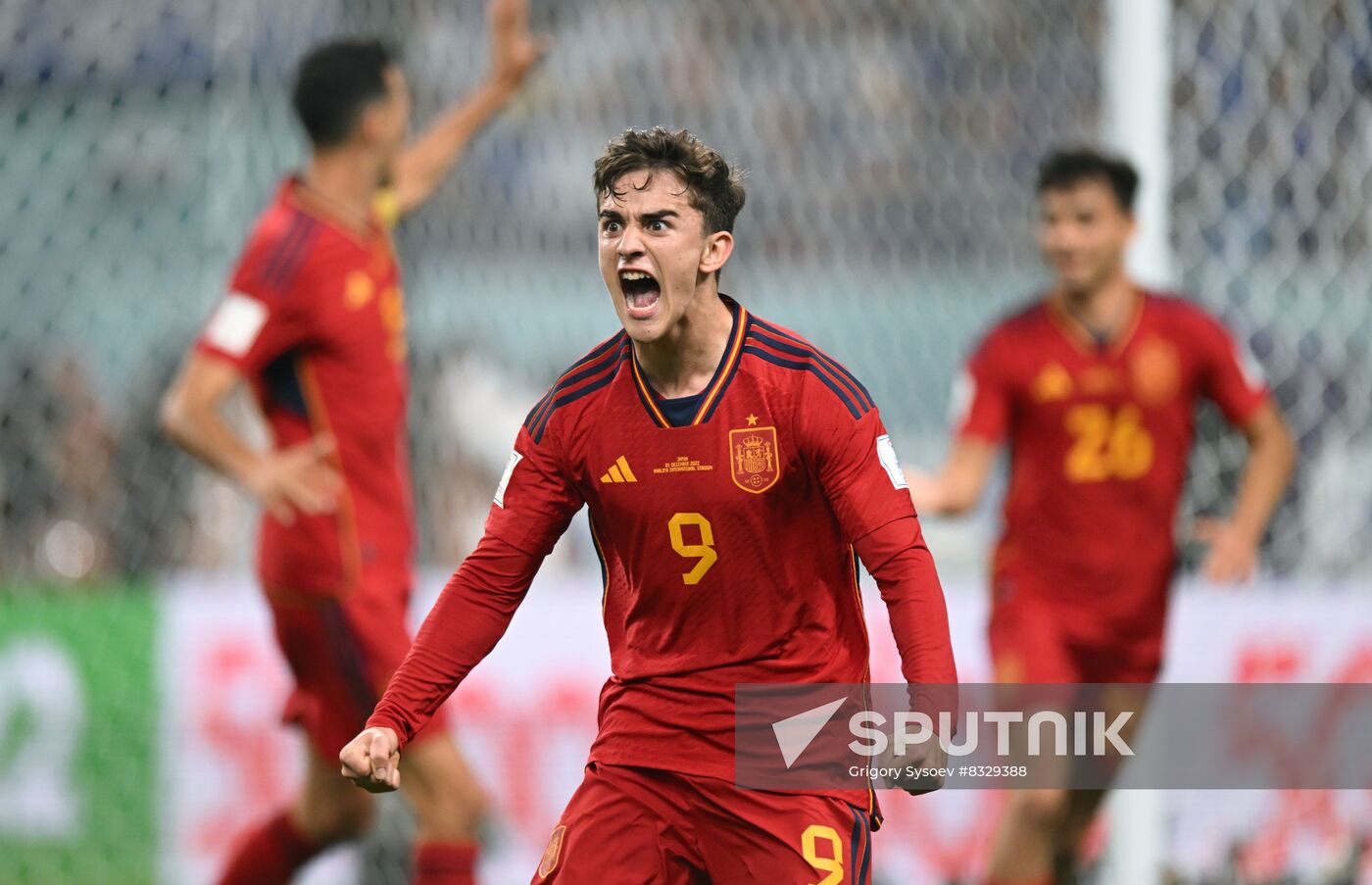 Qatar Soccer World Cup Japan - Spain