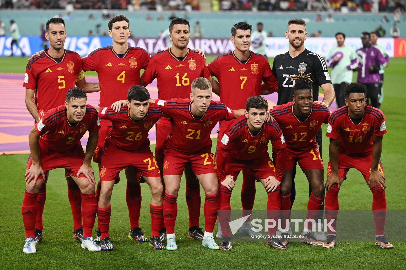 Qatar Soccer World Cup Japan - Spain