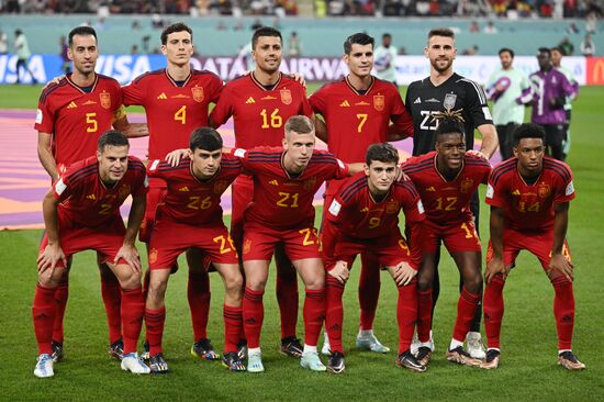 Qatar Soccer World Cup Japan - Spain