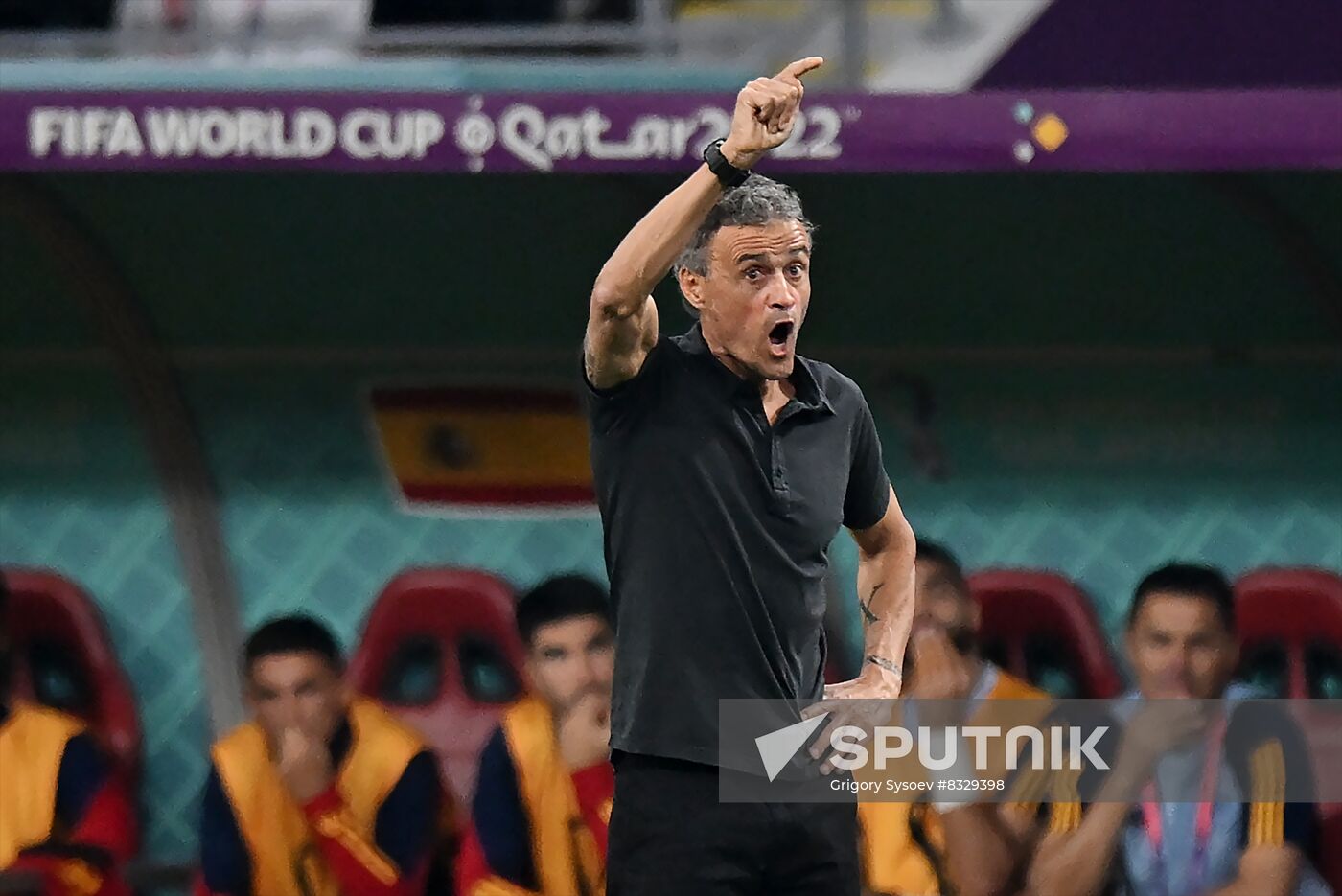 Qatar Soccer World Cup Japan - Spain