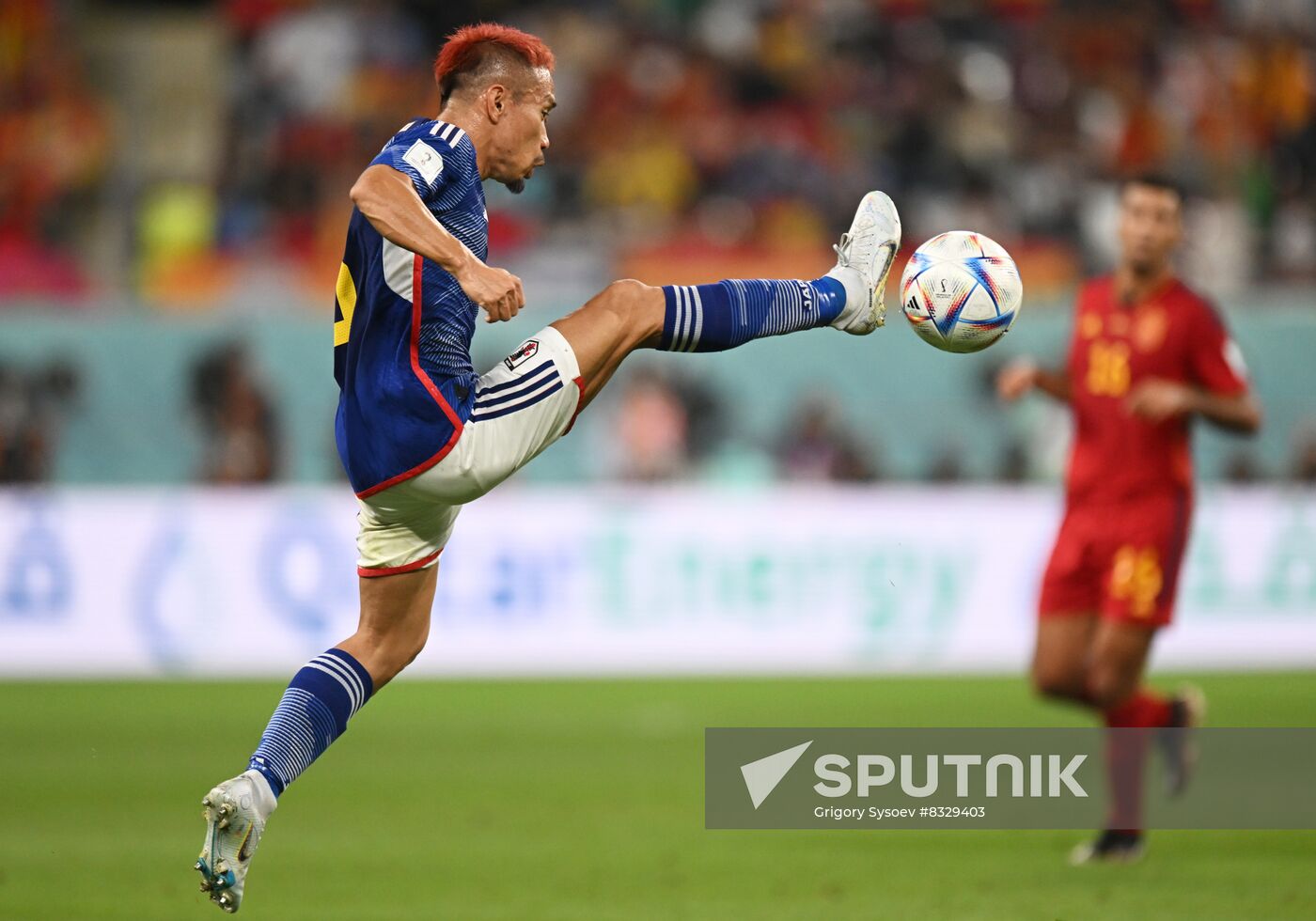 Qatar Soccer World Cup Japan - Spain