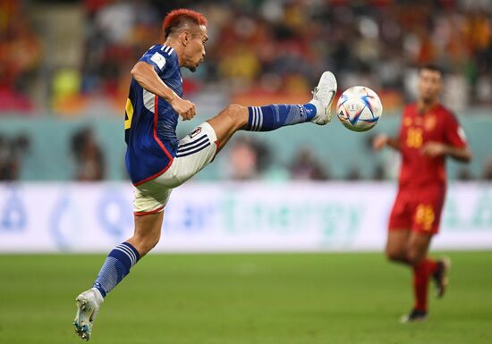 Qatar Soccer World Cup Japan - Spain