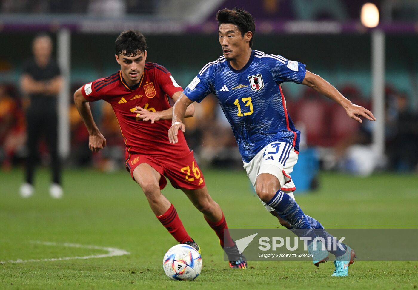 Qatar Soccer World Cup Japan - Spain