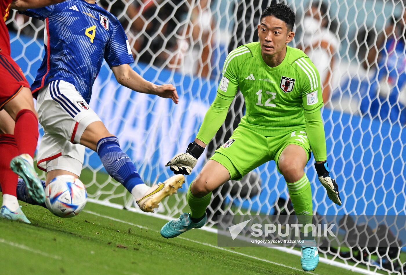 Qatar Soccer World Cup Japan - Spain
