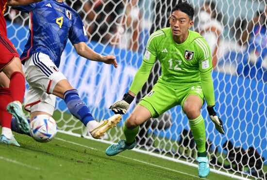 Qatar Soccer World Cup Japan - Spain