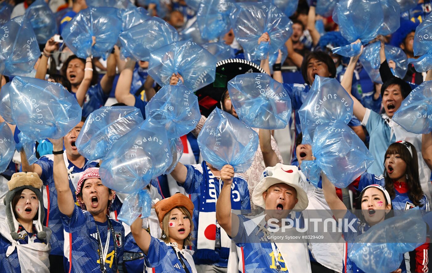 Qatar Soccer World Cup Japan - Spain