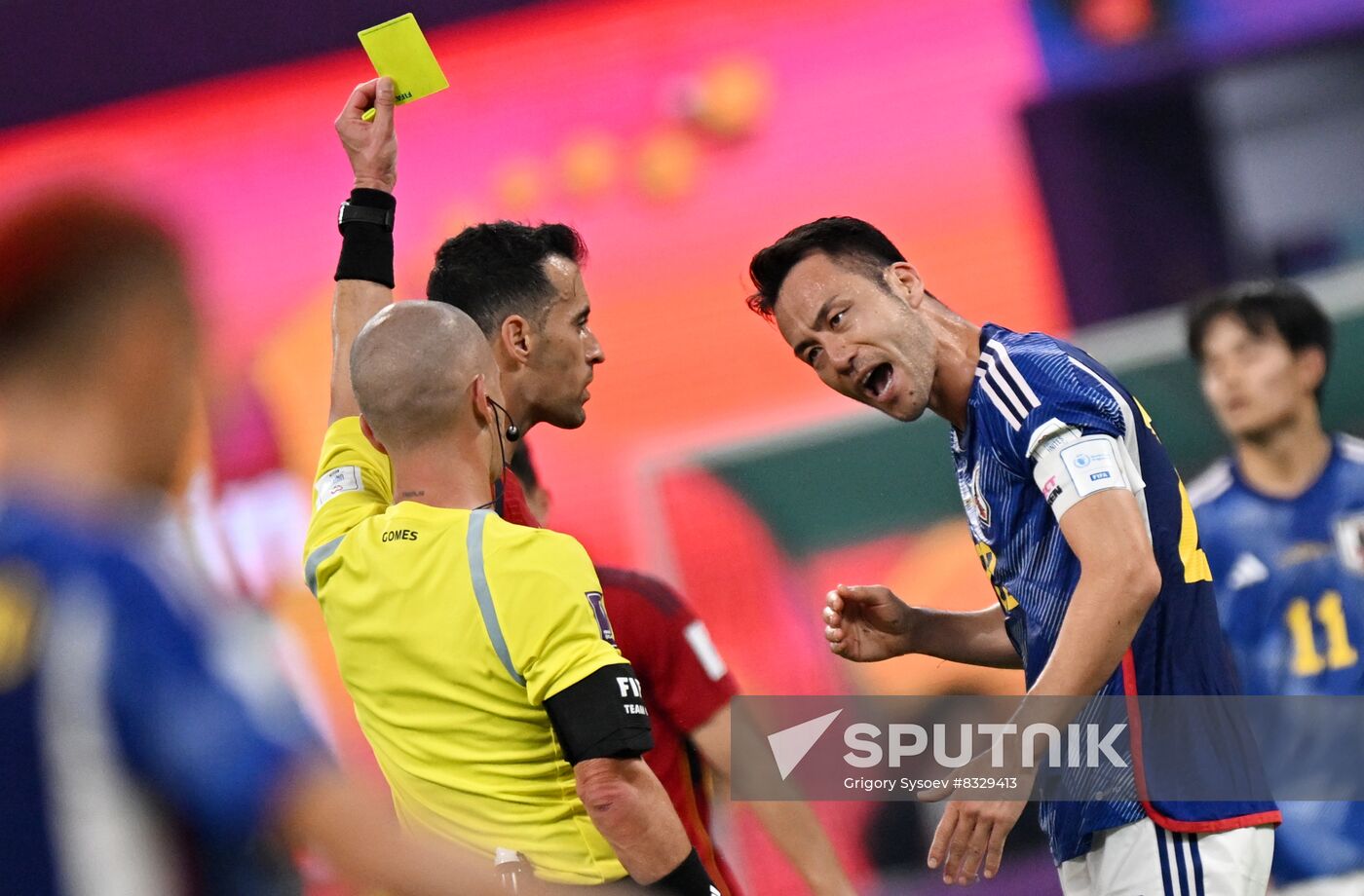 Qatar Soccer World Cup Japan - Spain