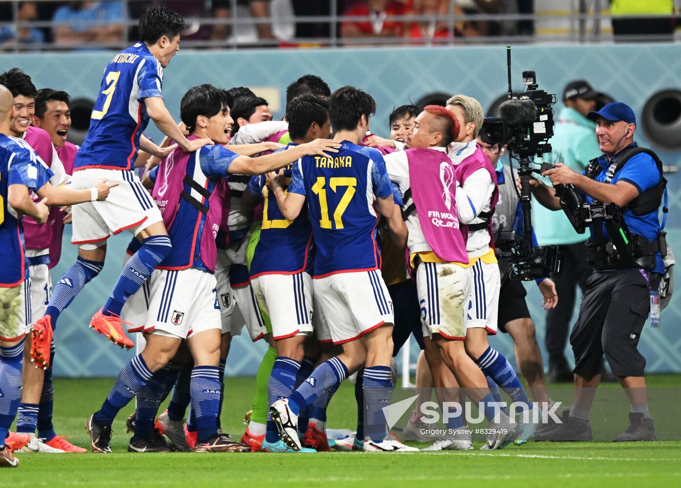 Qatar Soccer World Cup Japan - Spain