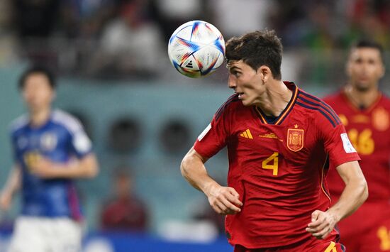 Qatar Soccer World Cup Japan - Spain