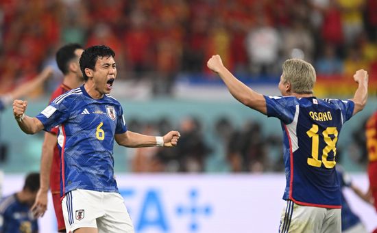 Qatar Soccer World Cup Japan - Spain