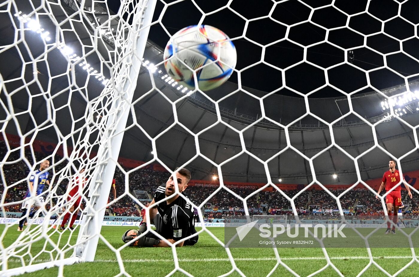 Qatar Soccer World Cup Japan - Spain