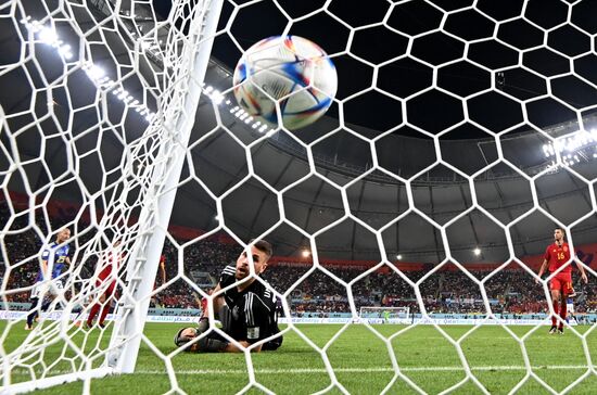 Qatar Soccer World Cup Japan - Spain