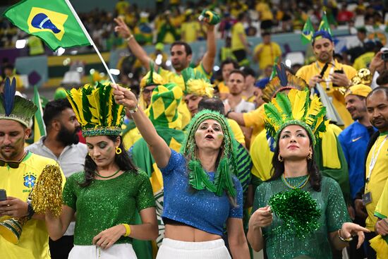 Qatar Soccer World Cup Cameroon - Brazil